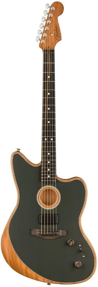 Amazon.com: Fender American Acoustasonic Jazzmaster Acoustic