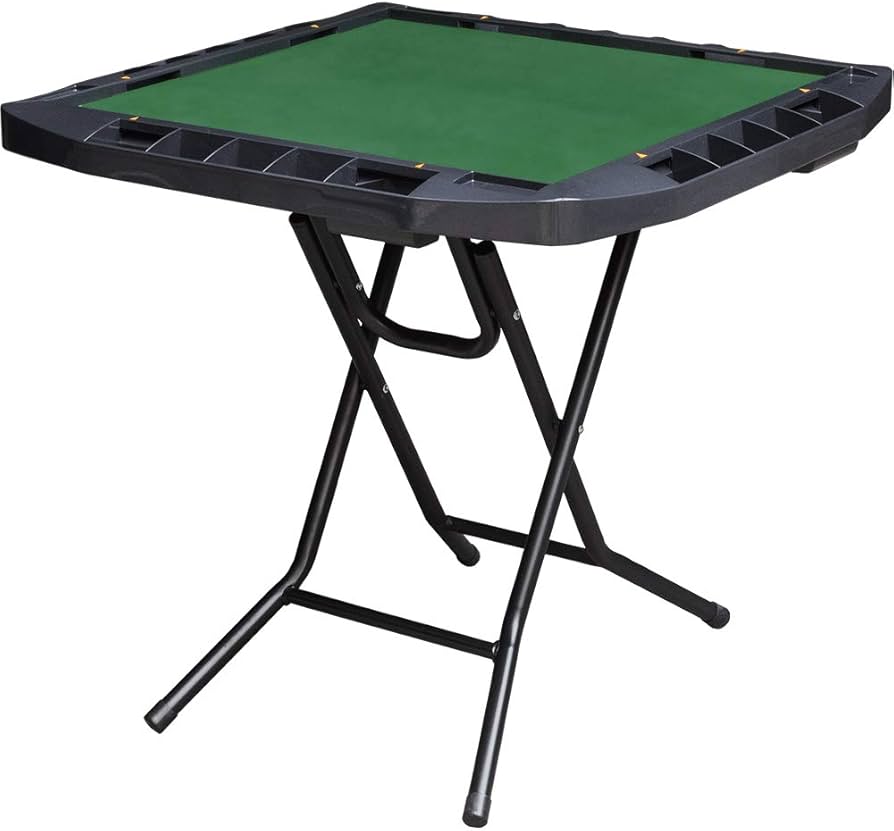 Amazon.co.jp: 瞬間点棒収納システム搭載 折りたたみ式手積麻雀卓「ぽ