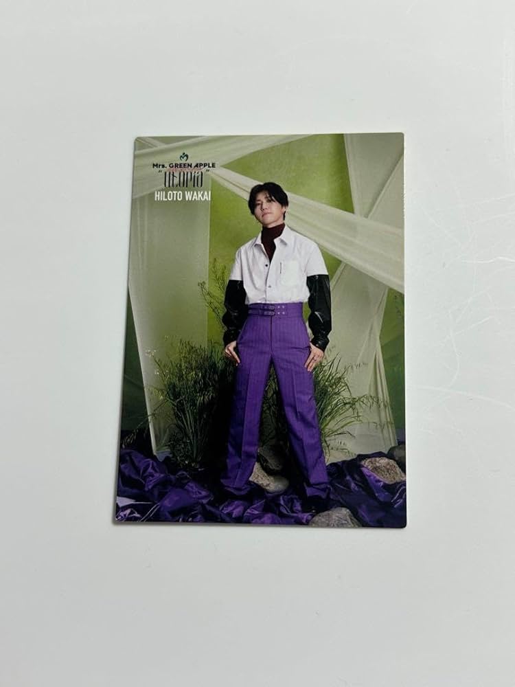 Amazon.co.jp: 若井滉斗 トレカ Mrs. GREEN APPLE グッツ ミセス