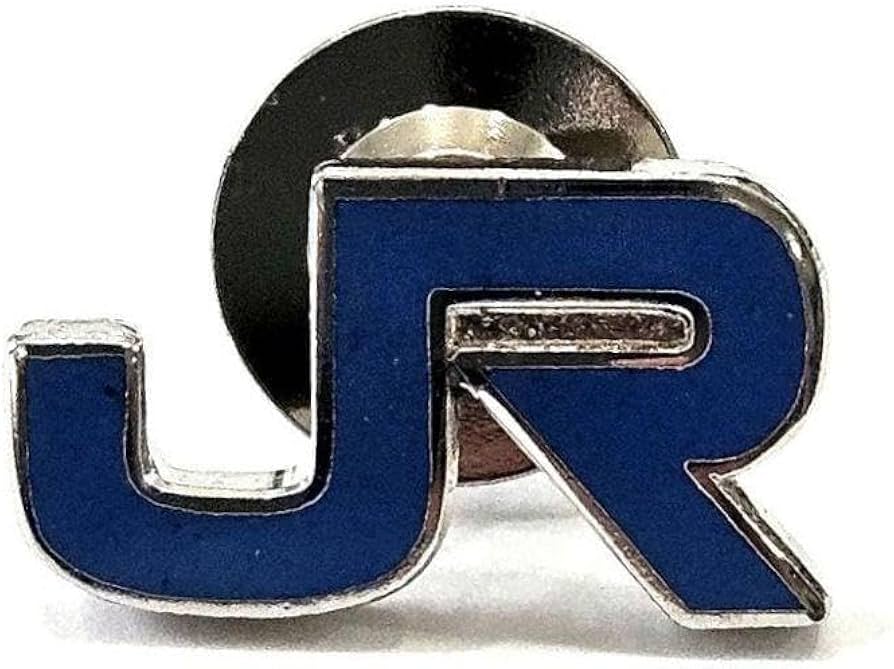 Amazon | JR西日本 社章 襟章 バッジ ネイビー | バッジ | おもちゃ