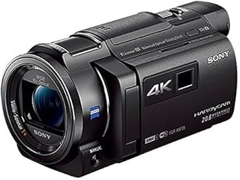 Amazon | SONY 4Kビデオカメラ Handycam FDR-AXP35 ブラック 光学10倍