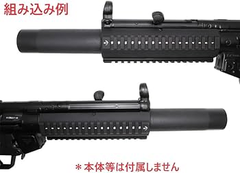 Amazon | WII TECH 東京マルイ 次世代MP5SD6用 B&T 3xNARタイプ 20mm