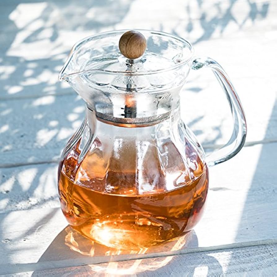 Amazon | H&F BELX ガラスティーポット クリスタルタイプ (600ml (EP-3