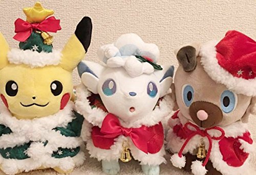 Amazon.co.jp: ポケモンセンター ピカチュウ アローラロコン イワンコ