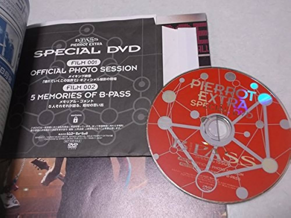 Amazon.co.jp: PIERROT EXTRA ピエロ DVD付 2002 B-PASS増刊 キリト