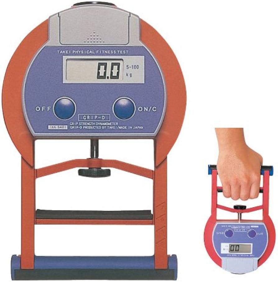 Amazon.co.jp: デジタル握力計（グリップD） TKK-5401 ﾃﾞｼﾞﾀﾙｱｸﾘｮｸｹｲ
