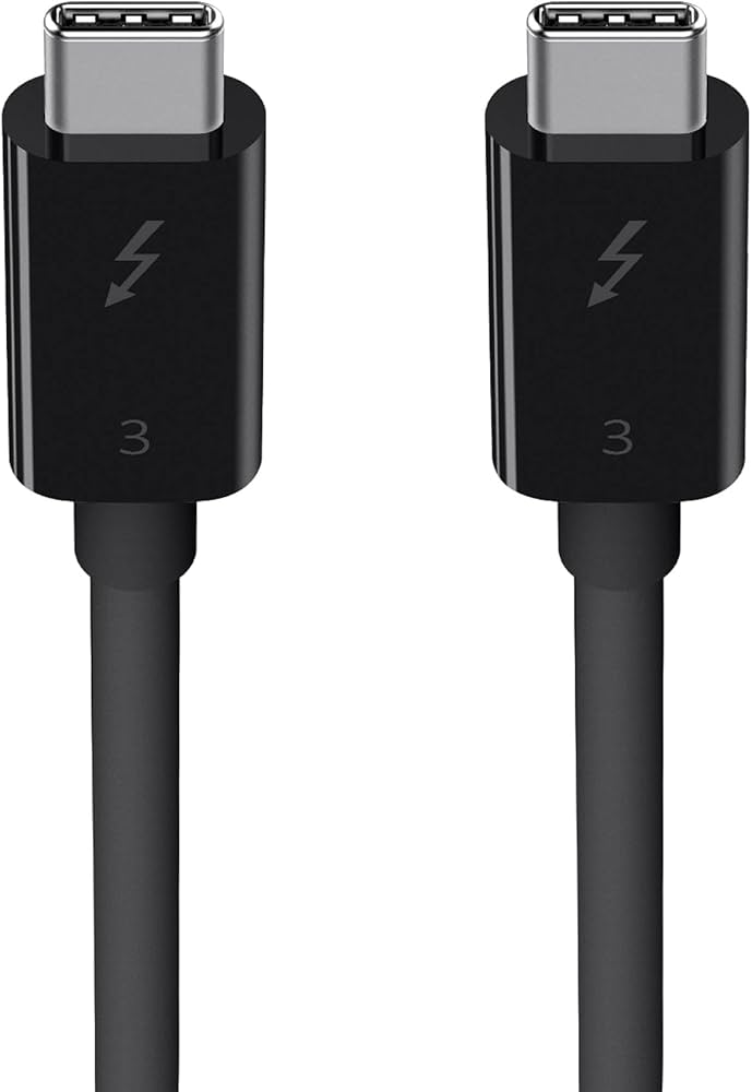 Amazon.com: Belkin Thunderbolt 3 Cable (USB-C to USB-C), 100 Watts