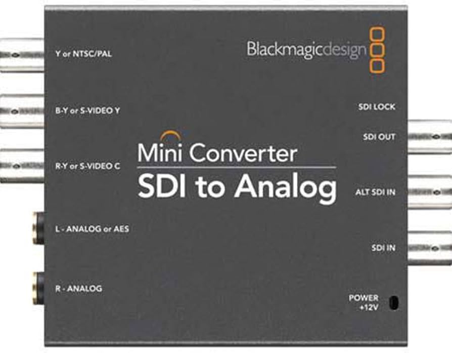 Amazon.co.jp: Blackmagic Design Mini Converter SDI to Analog