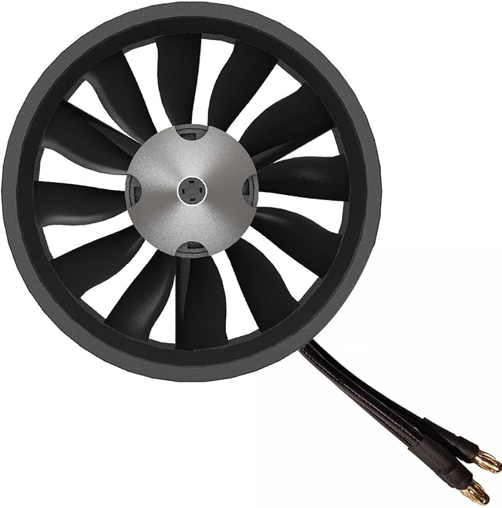 Amazon.co.jp: JFtech 64mm ダクトファン 3500KV モーター 12ブレード