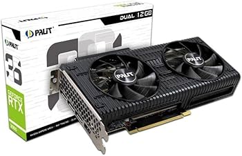 PLACA DE VIDEO PALIT GEFORCE RTX 3060 DUAL 12GB GDDR6 192 BITS