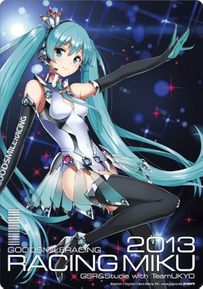 Amazon.co.jp: 初音ミク レーシングミク 2013 ver. マウスパッド
