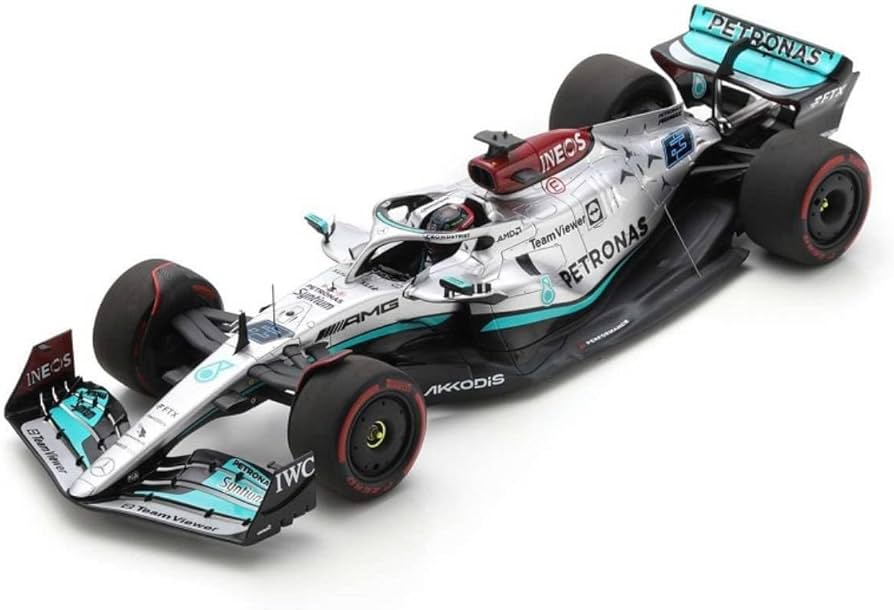Amazon.com: Spark Model Scale Model Compatible with Mercedes F1