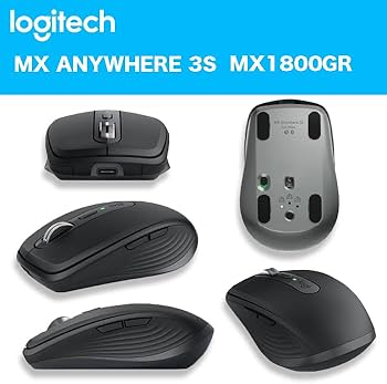 Amazon | ロジテック MX ANYWHERE 3S MX1800GR/PG 静音 マウス