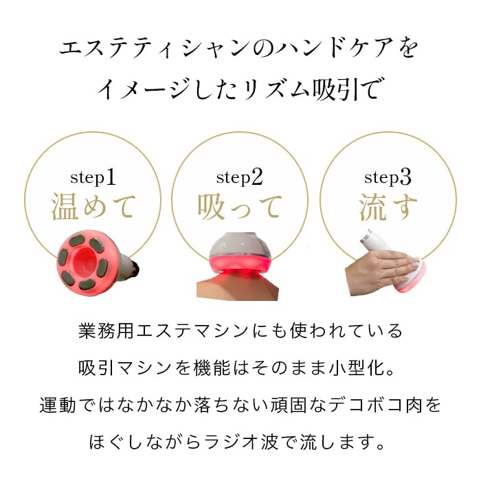 Amazon.co.jp: RADI CRASH バキューム＋ラジオ波 RF ＋LED 同時出力で