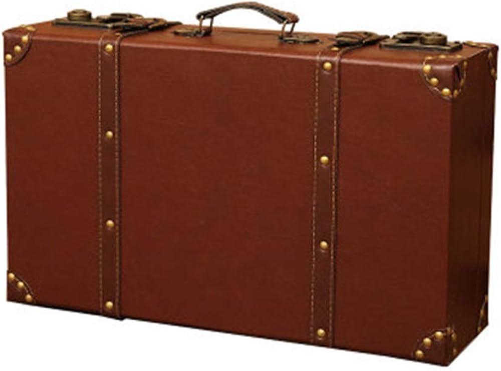 Amazon.co.jp: トランクケース アンティーク ヴィンテージスーツケース