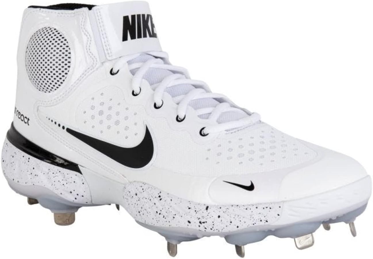 Amazon | Nike React Alpha Huarache Elite 3 ミッドメタルベース