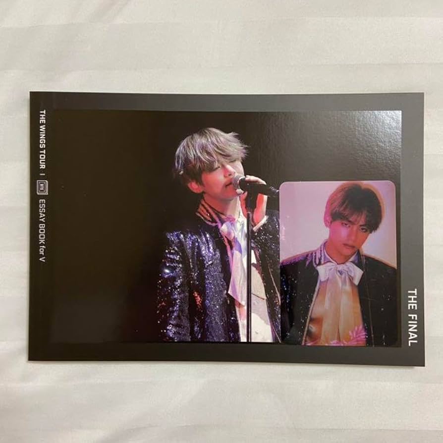 Amazon.co.jp: BTS THE WINGS TOUR フォトブック トレカ テヒョン