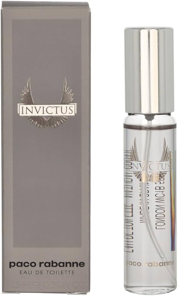 Amazon.com : Paco Rabanne Invictus Cologne For Men Mini EDT Spray