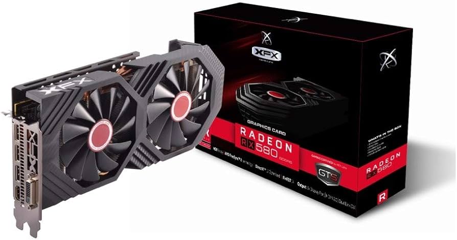 Amazon.com: XFX Radeon RX 580 GTS XXX Edition 1386MHz OC+ 8GB