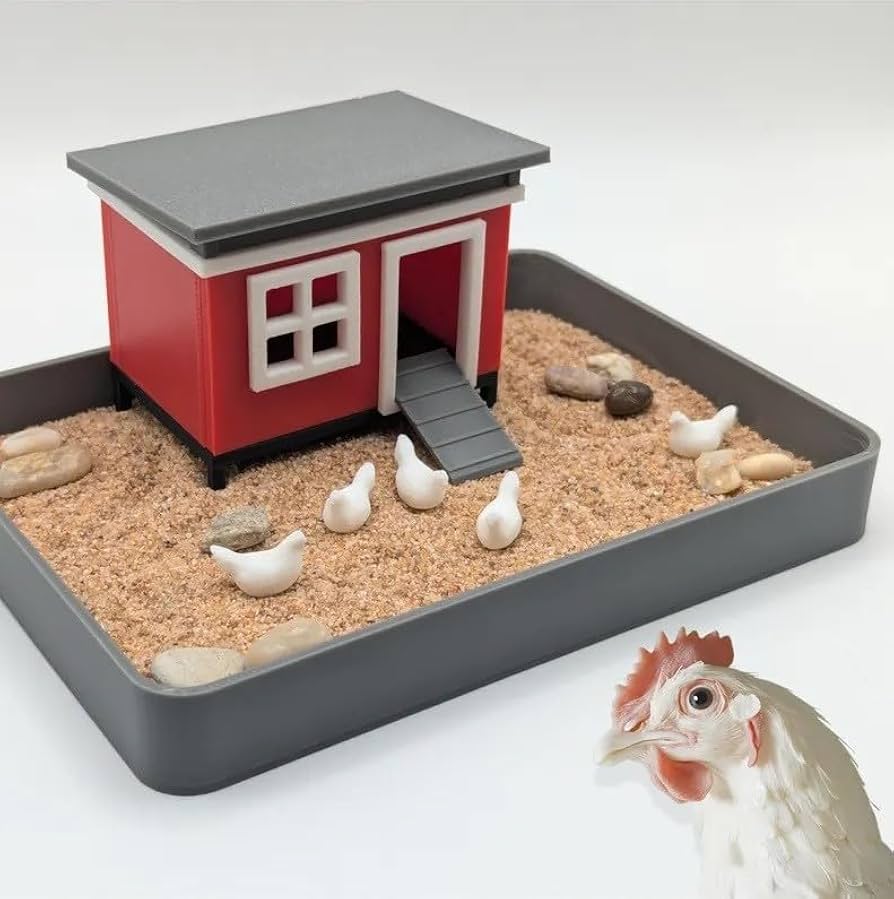 Amazon.com: Chicken Zen Garden - Desk Accessory Sand Garden DIY