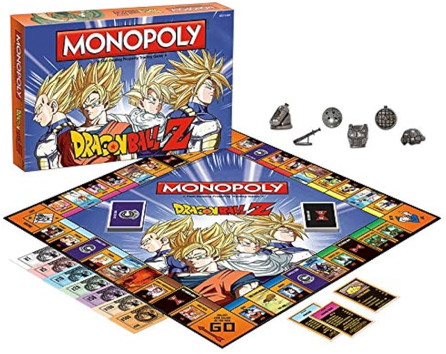 Amazon.com: MONOPOLY Dragon Ball Z Board Game | Recruit Legendary