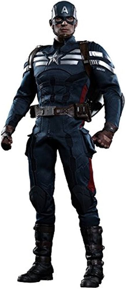 Amazon.com: Hot Toys The Winter Soldier Movie Masterpiece Captain