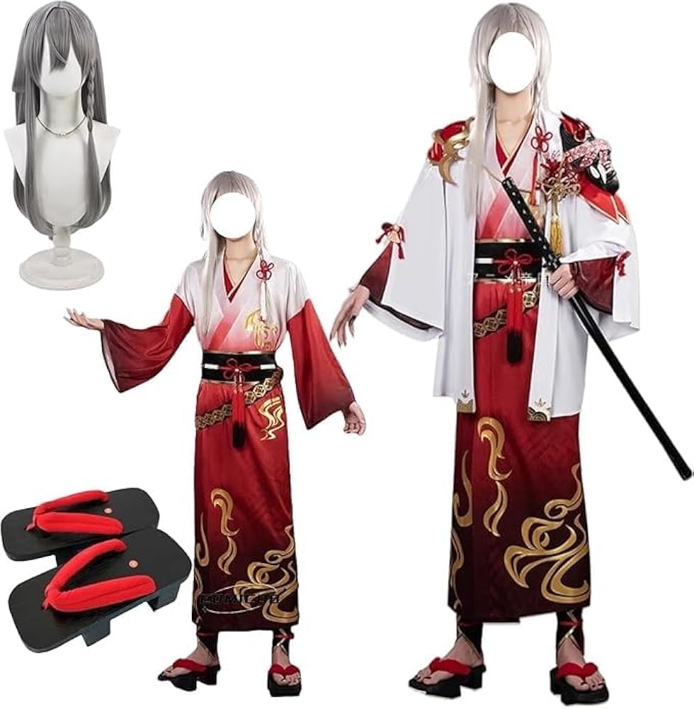 Amazon.co.jp: 甲斐田晴 鬼化 コスプレ衣装/靴/ウィッグ/道具自由選択