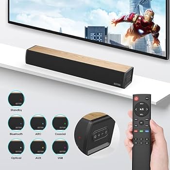 Amazon.co.jp: BESTISAN サウンドバー テレビ用 60W ARC Bluetooth5.0