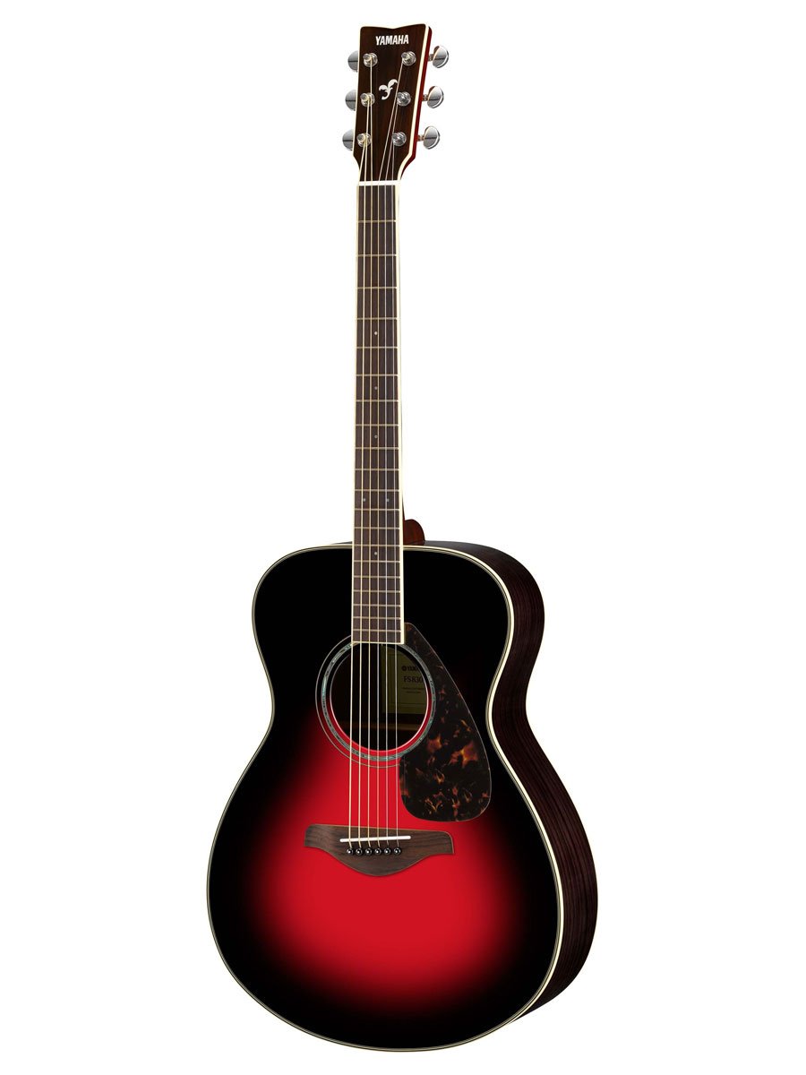 Amazon.com: Yamaha FS830 Small Body Solid Top Acoustic Guitar