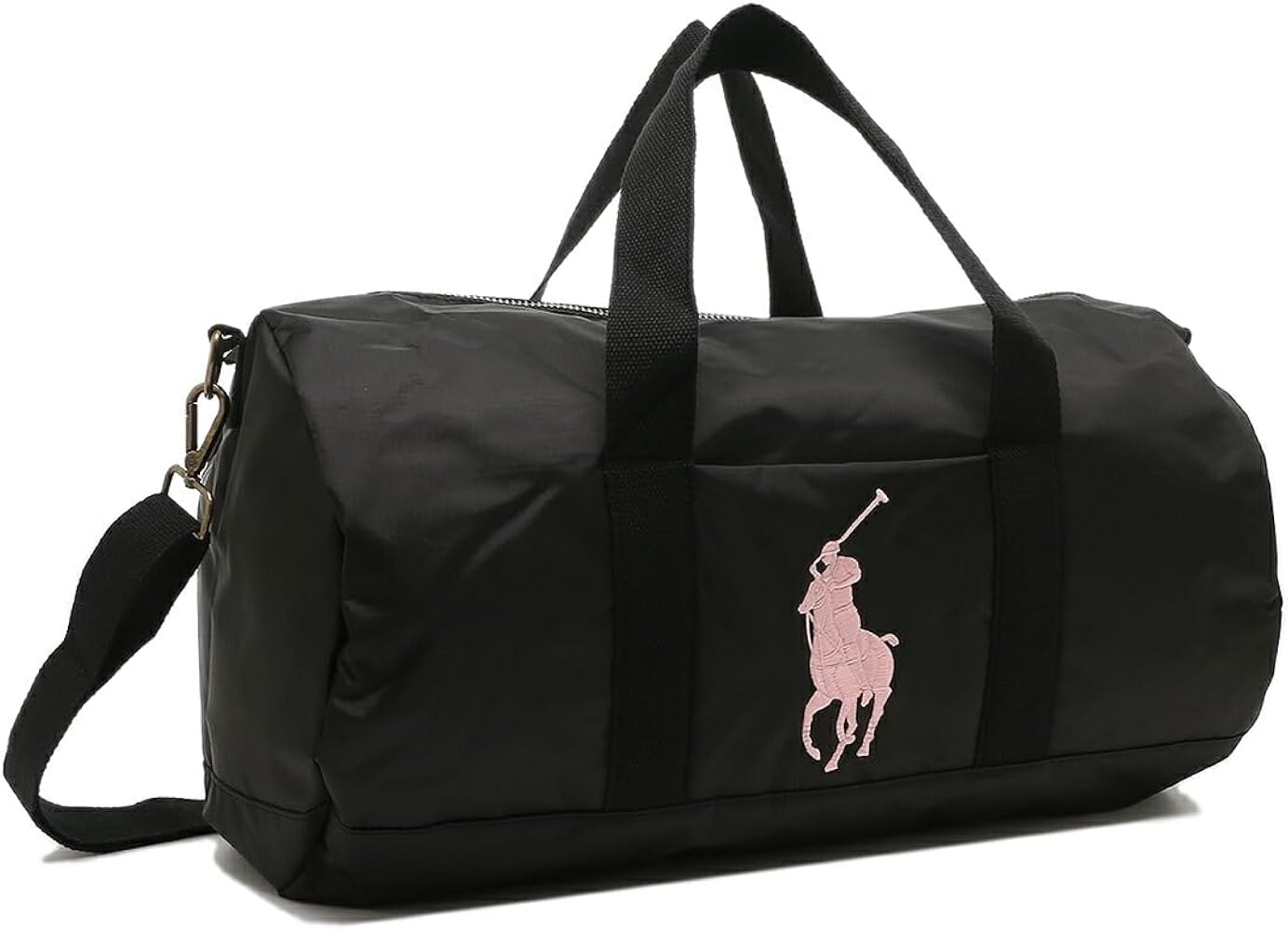 Amazon | [ポロラルフローレン]ボストンバッグ 2WAY ブラック ピンク