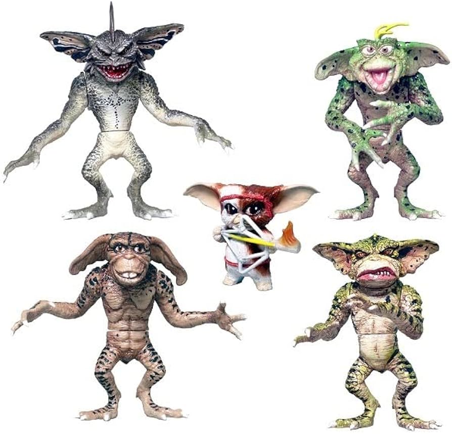 Amazon | グレムリン 2 フィギュア コレクション 全5種 セット ギズモ