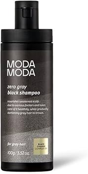 Amazon | モダモダ(MODAMODA) ゼログレーブラックシャンプー 100g/第2