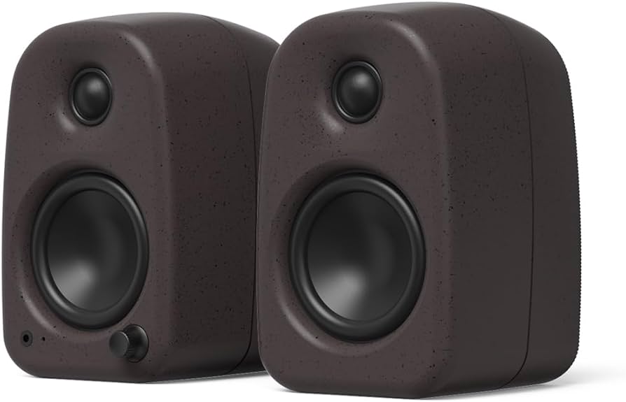 Kanto UKI: Compact Bluetooth Bookshelf Speakers with USB-C & Hi-Fi