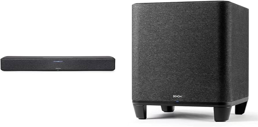 Amazon.com: Denon Home Sound Bar 550 + Wireless Subwoofer Bundle