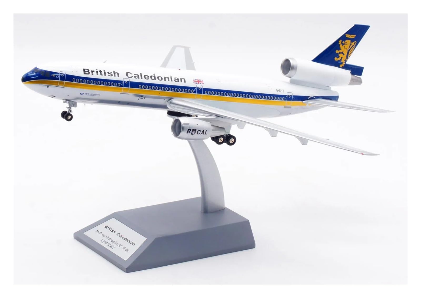 Scale Airplane Model 1:200 For British Caledonian Airways