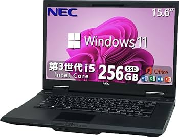 Amazon.co.jp: 【整備済み品】 NEC ノートPC/MS Office 2019/Windows11