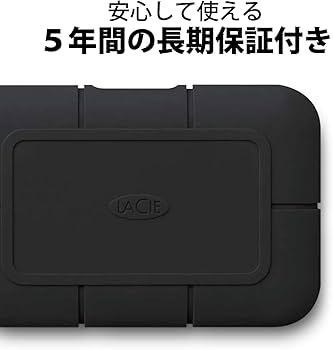 Amazon | LaCie ポータブルSSD 4TB Rugged SSD Pro USB-C Mac/iPad