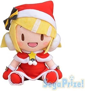Amazon.co.jp: メガジャンボふわふわぬいぐるみ 鏡音リン クリスマス