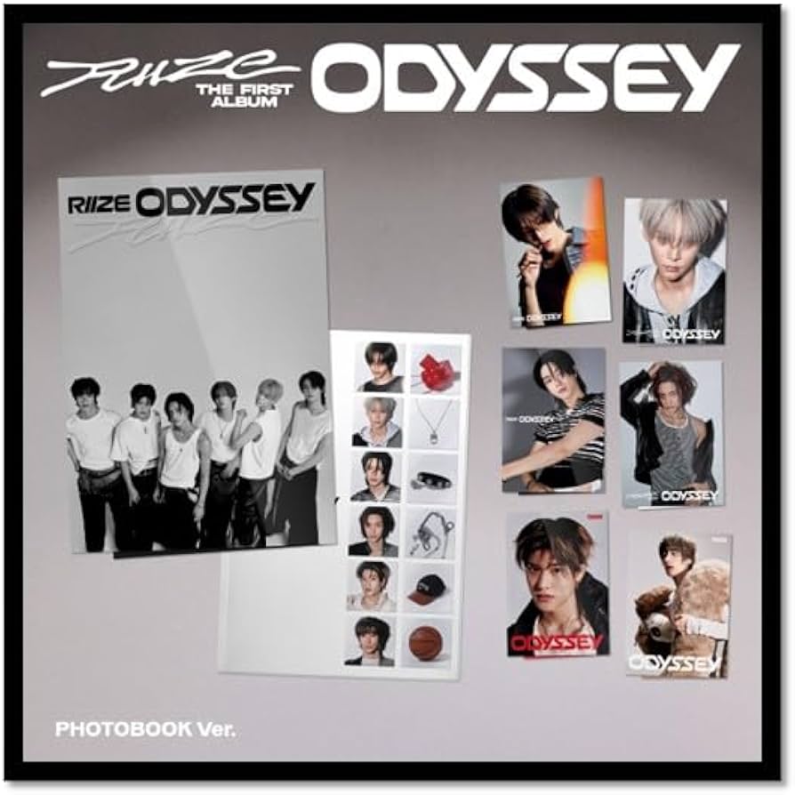 Amazon.com: RIIZE ODYSSEY [Photobook Ver.] 1st Full Album (SHOTARO