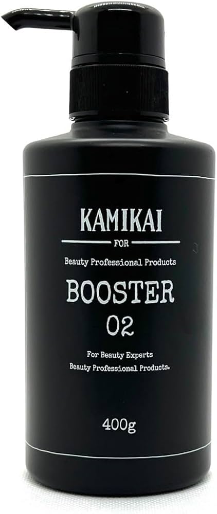 Amazon.co.jp: KAMIKAI 【美容室専売】 ブースター02 400g くせ毛 縮毛