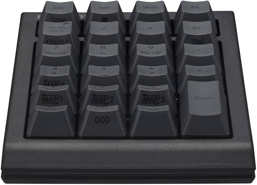 Amazon.co.jp: REALFORCE RT1 テンキーボード ブラック キー荷重 45g