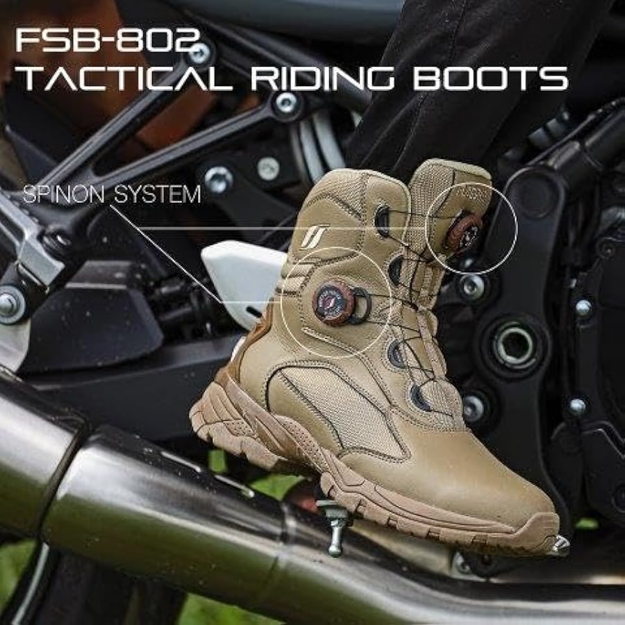 Amazon.co.jp: [フラッグシップ] FSB-802 バイク用 ブーツ 通年モデル