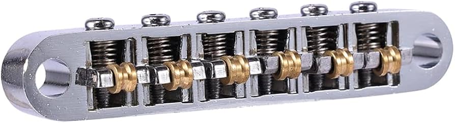 Amazon | 1 セットエレキギターブリッジ楽器ブリッジテールピース