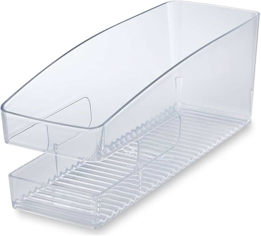 Amazon｜伊勢藤(ISETO) 冷蔵庫トレー 冷蔵庫整理トレー クリア 幅9.5