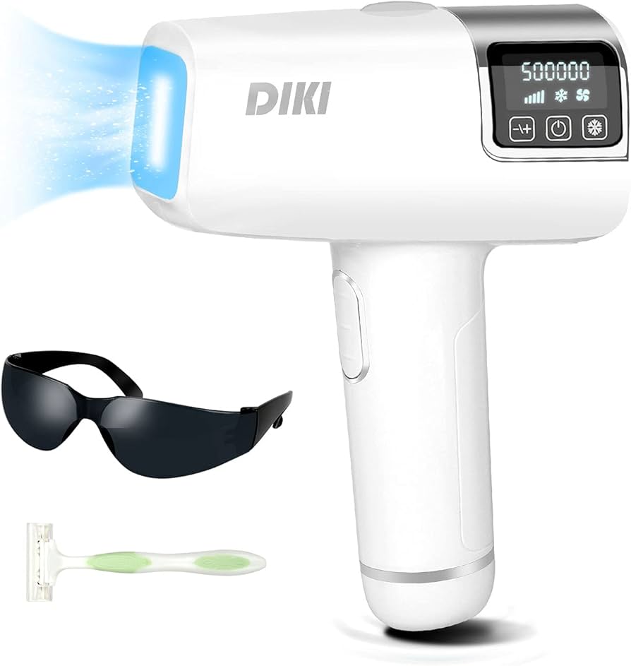 Amazon | DIKI 脱毛器 冷感 レディースシェーバー 男女兼用 ムダ毛ケア