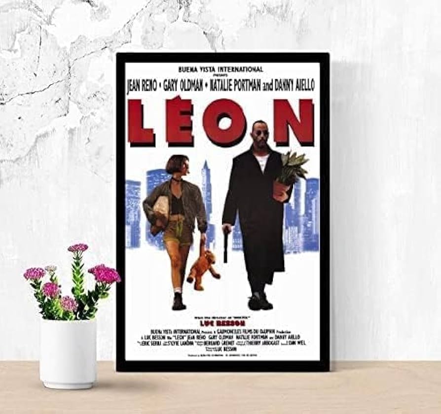 Amazon.co.jp: 映画ポスター レオン LEON リュックベッソン 11×17