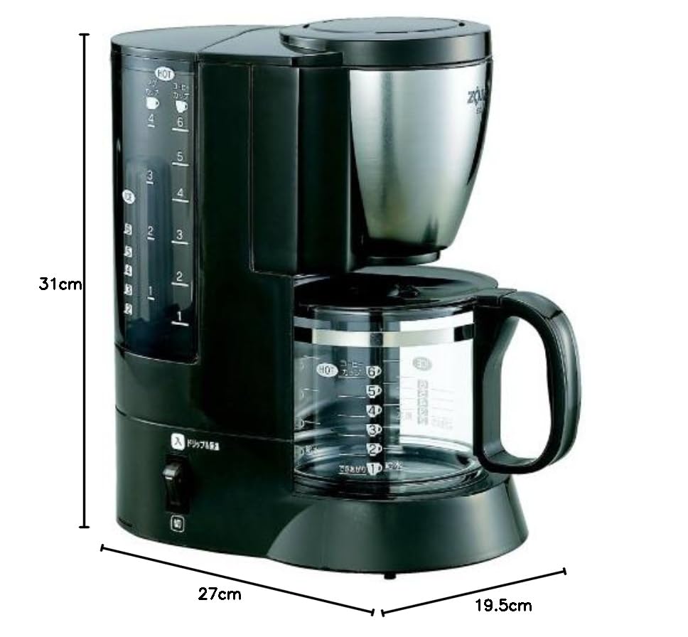 Amazon | ZOJIRUSHI コーヒーメーカー珈琲通 EC-AJ60-XJ ステンレス