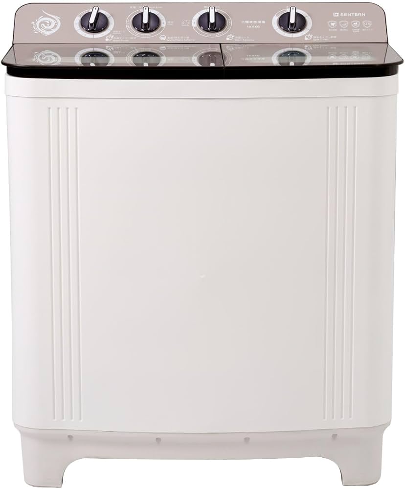 Amazon | 2槽式洗濯機 10kg 脱水槽8kg 縦型 上開き 完成品 節電 予約