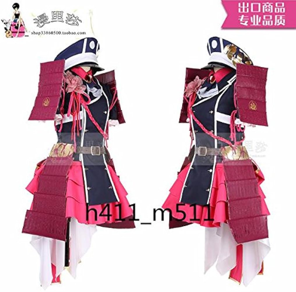 Amazon.co.jp: 刀剣乱舞 乱藤四郎 極 コスプレ 衣装 +全身鎧 +手甲+帽