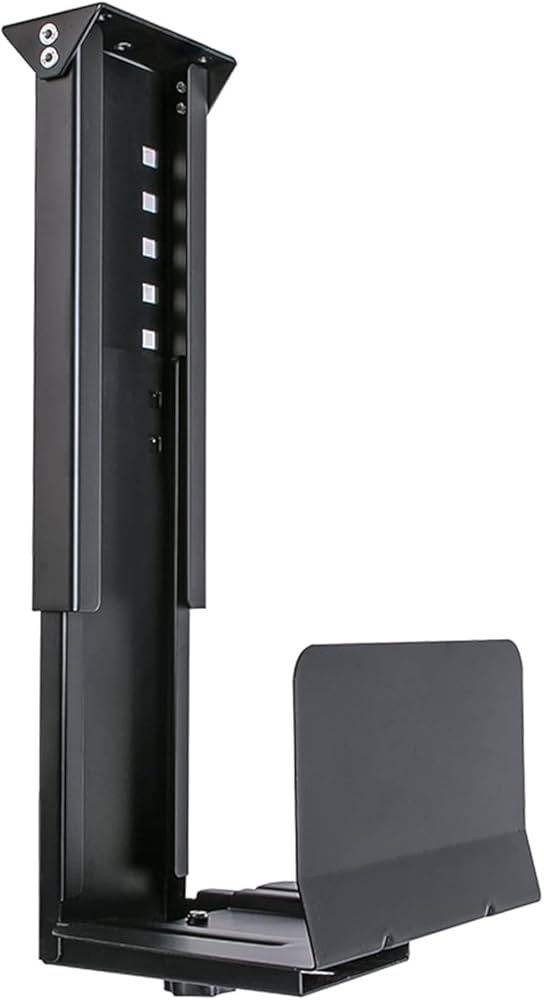 Amazon | コンピュータホストスタンド、吊り下げブラケット、調節可能